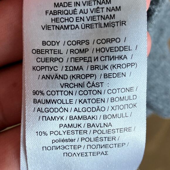 Lauren Ralph Lauren Womens Hoodie Gray Black Label Pullover Long Sleeve XLarge - Picture 7 of 13